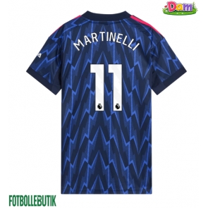 Arsenal Gabriel Martinelli #11 Bortatröja Kvinnor 2025-26 Kortärmad
